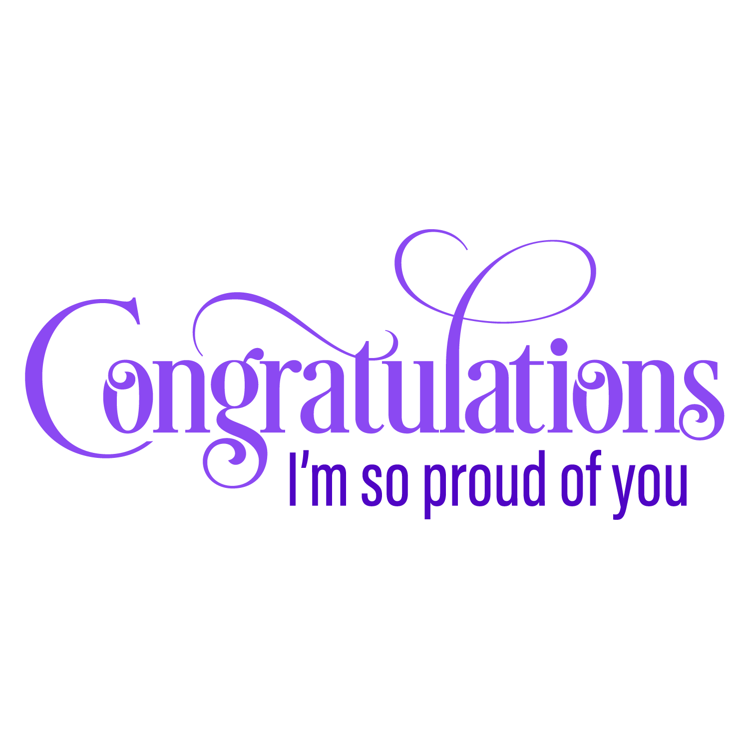 Congratulations Im So Proud Of You Images Cute Congratulations Card