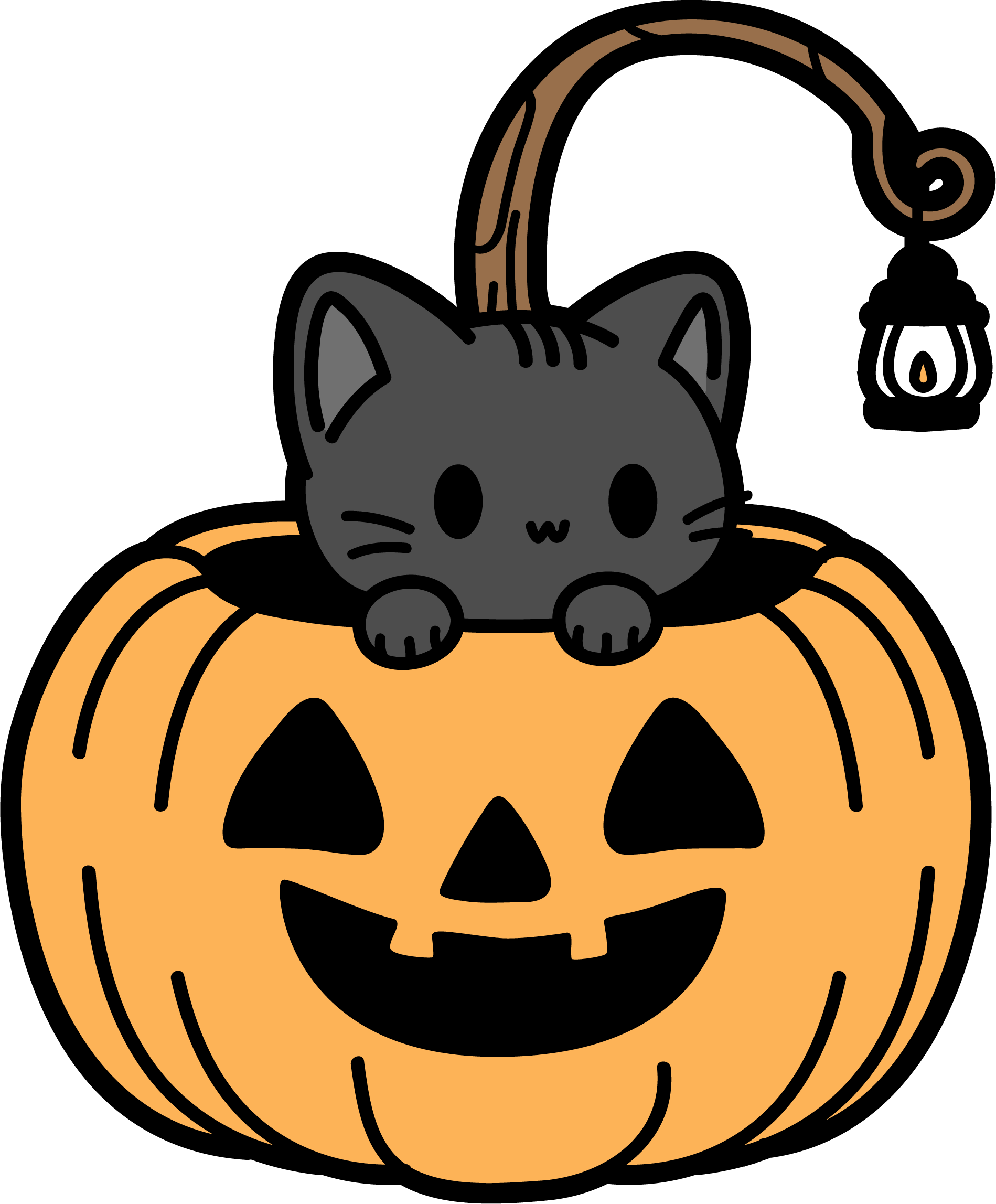 Pumpkin the cat hot sale
