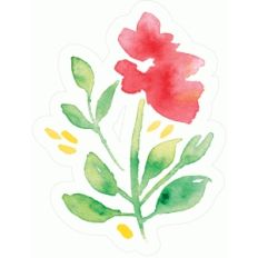 watercolor flower