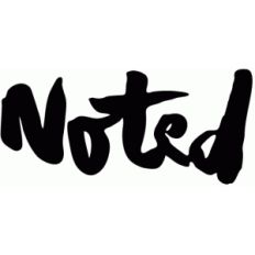 noted brushed lettering
