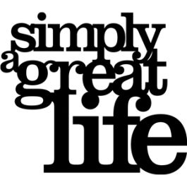 'simply a great life' phrase