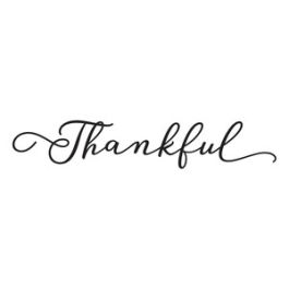 thankful script