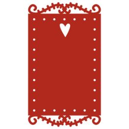 lace border gift tag