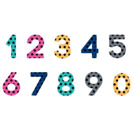 polka dot numbers