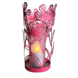 spring poppies papercut lantern