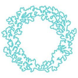 wreath outline