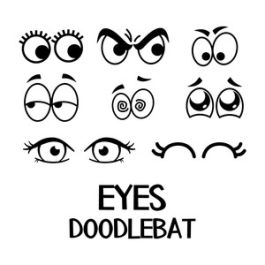 eyes doodlebat