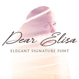 dear elisa font