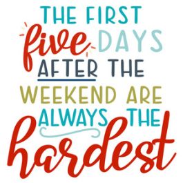 five days after