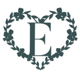 e heart letter