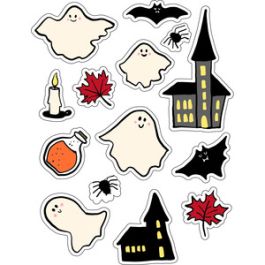 Ml Halloweeny Fun Stickers