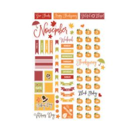 november planner stickers|306075