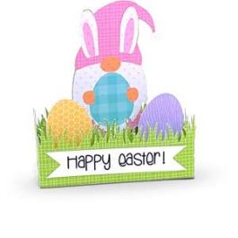 box card easter gnome