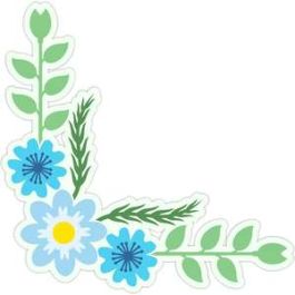 spring flowers corner