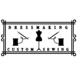 dressmaking sign