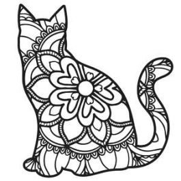 mandala cat