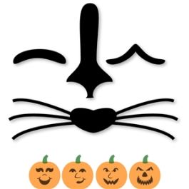 build a jack o lantern nose