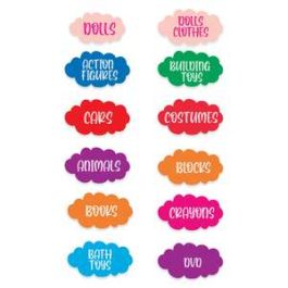 toy labels