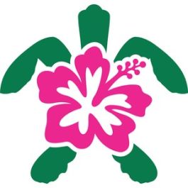 hibiscus sea turtle