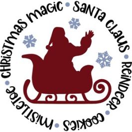santa claus circle