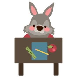 Back To School Rabbit