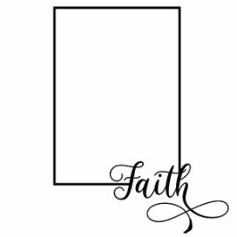 Faith Rectangle Frame