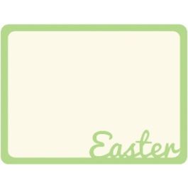 easter journaling card
