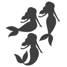 Mermaid Silhouette Set|410250