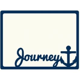 journey anchor journaling card