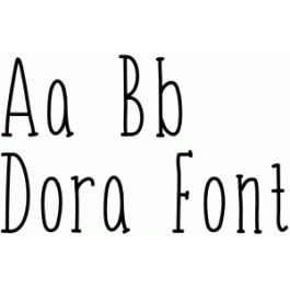 dora font