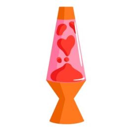Heart Lava Lamp