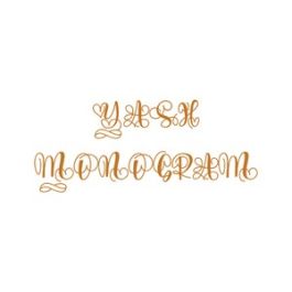 Yash Monogram Font