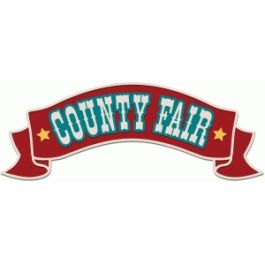 county fair old fashioned sign