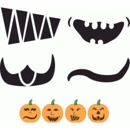 build a jack o lantern mouth