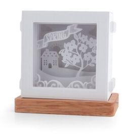 Lighted Shadowbox Spring