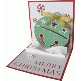christmas pop-up card
