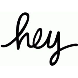 cursive hey