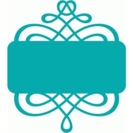 scroll name plate|60488