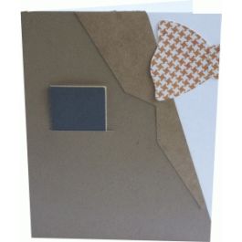 father's day bow tie card