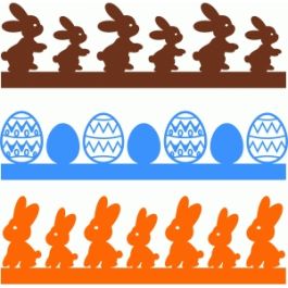 easter borders set 2