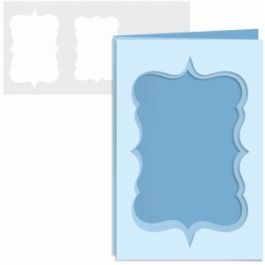 4x6 trifold cutout card