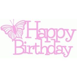 happy birthday butterfly