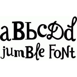 lw Jumble Font