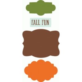 fall fun label set