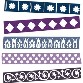 ribbon borders