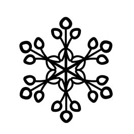 Snowflake Front Design Snowflake|D-1236399