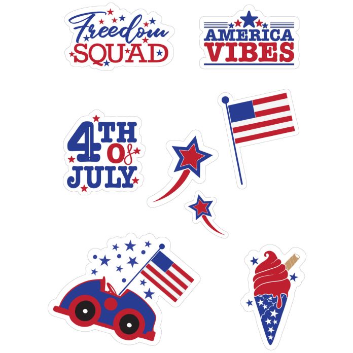 4th Of July Stickers