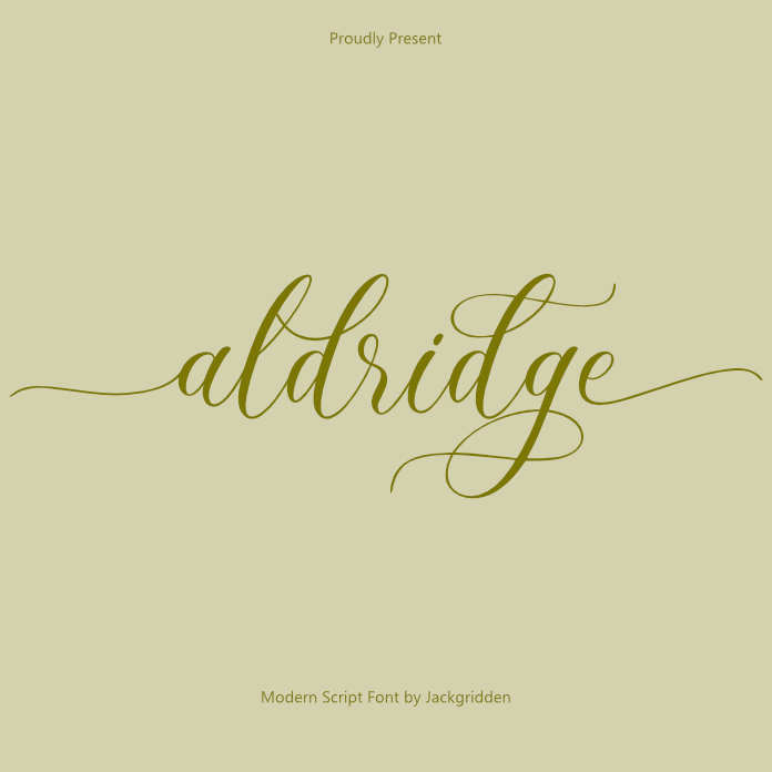 Aldridge FontD1240271