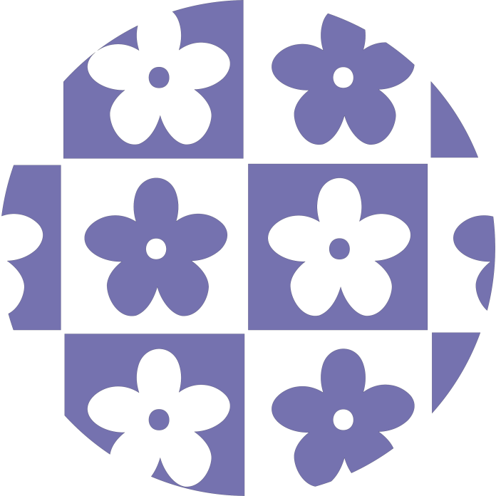 Flower Checkerboard