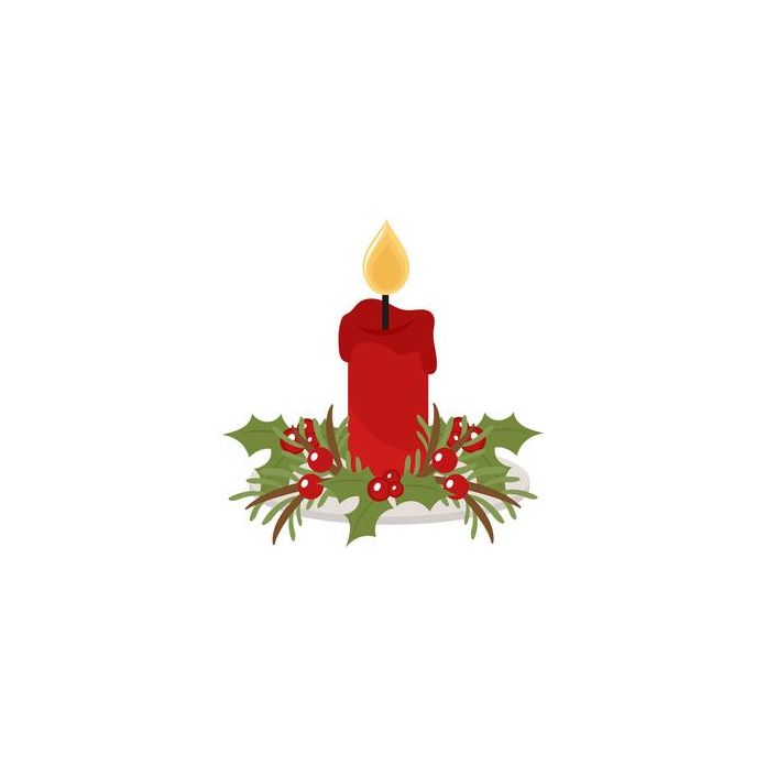 christmas candle
